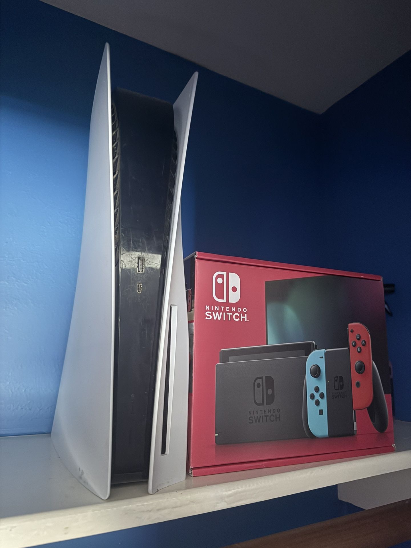 Ps5 With Controller And Cords