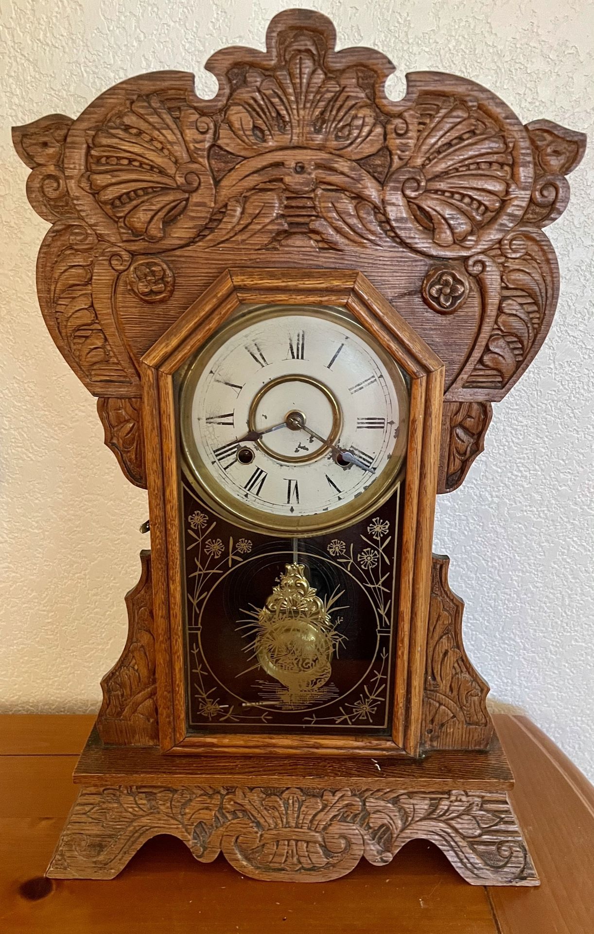 New Haven Camden Kitchen Mantle Clock