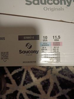 Saucony courageous size 10