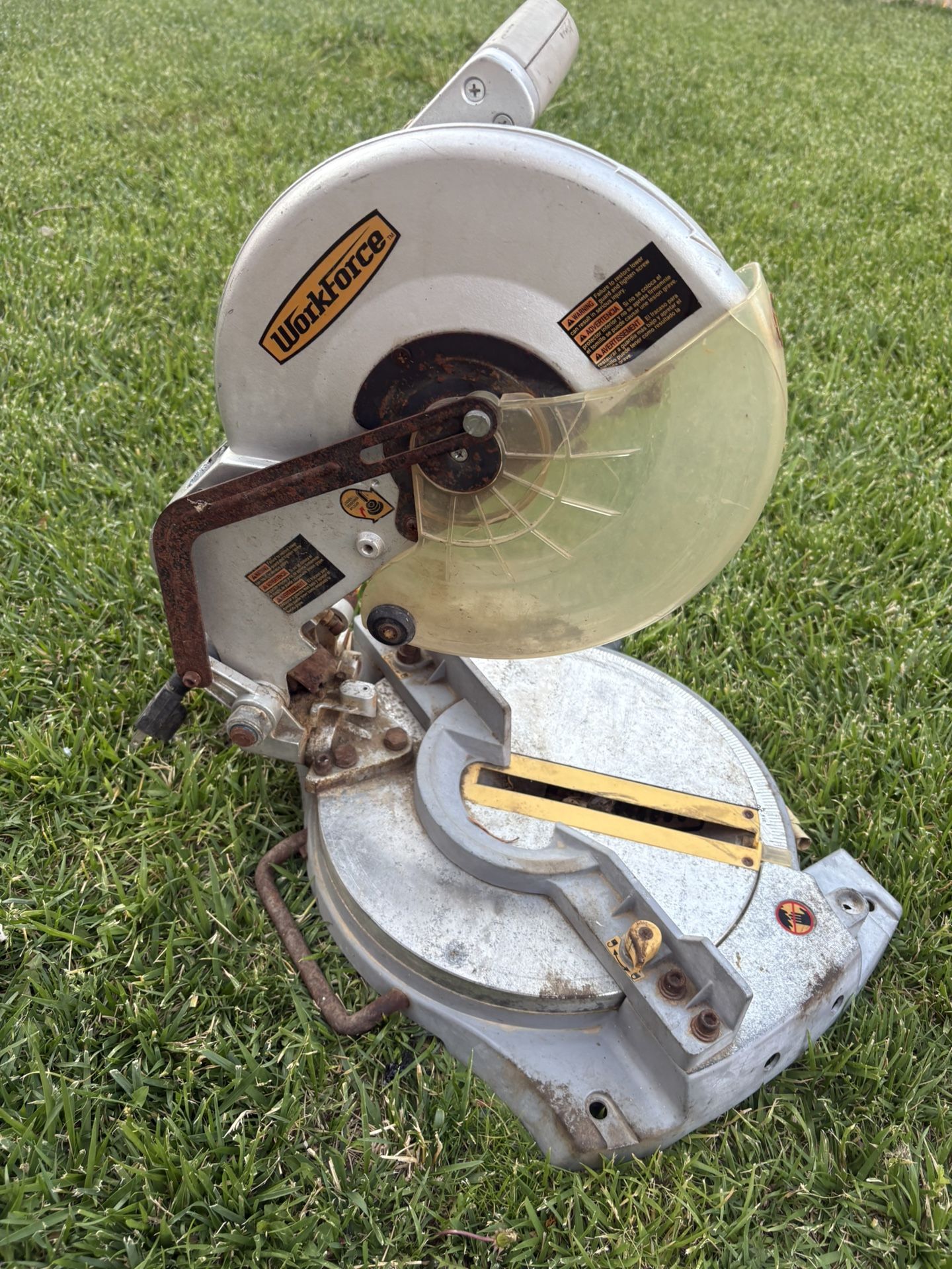 WorkForce Miter Saw - 10 inch Blade /needs blade not included