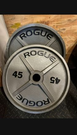 Rogue 45 lb Olympic Weight Plates Pair