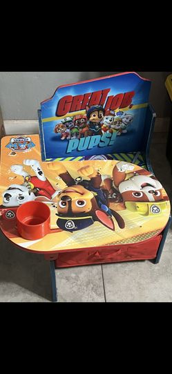 Delta Children Chair Desk With Storage Bin, Nick Jr. PAW Patrol