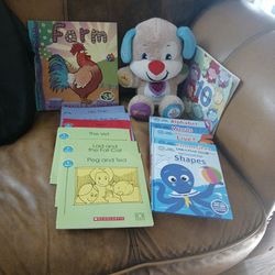 Baby Einstein And Scholastic Learning Books And Talking This Stuffed Animal