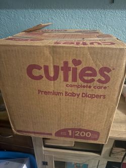 Caja pañales talla 1