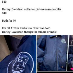 Harley-Davidson Raza Style Cycles Dickey's Jacket