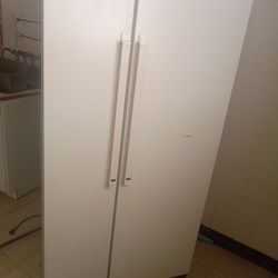 White kenmore double door refrigerator