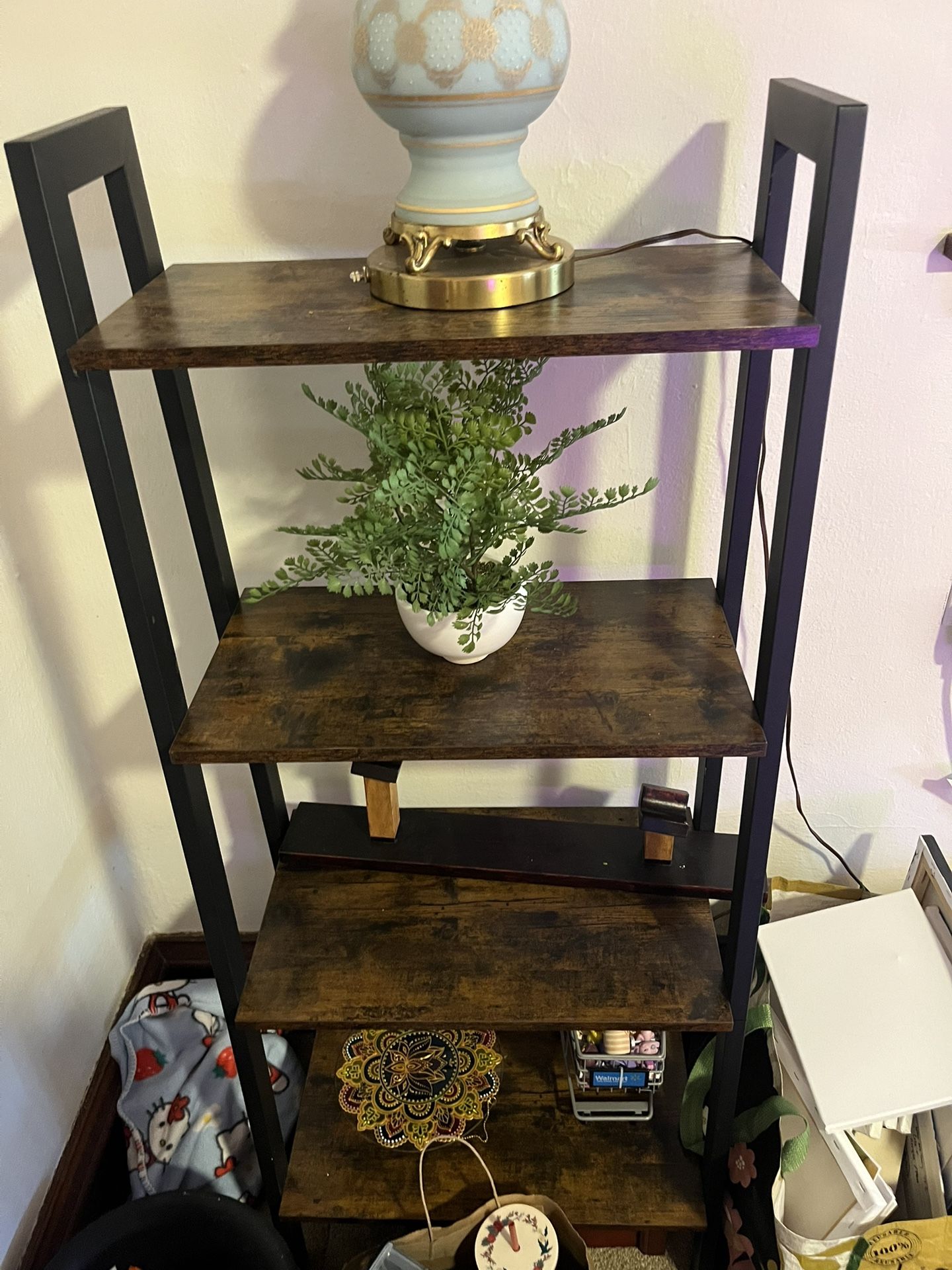 4 Tier Standing Floor Shelf
