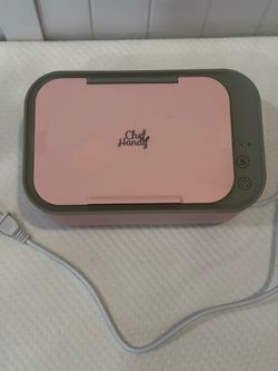 🤍 Pink Wipe Warmer – Used✨