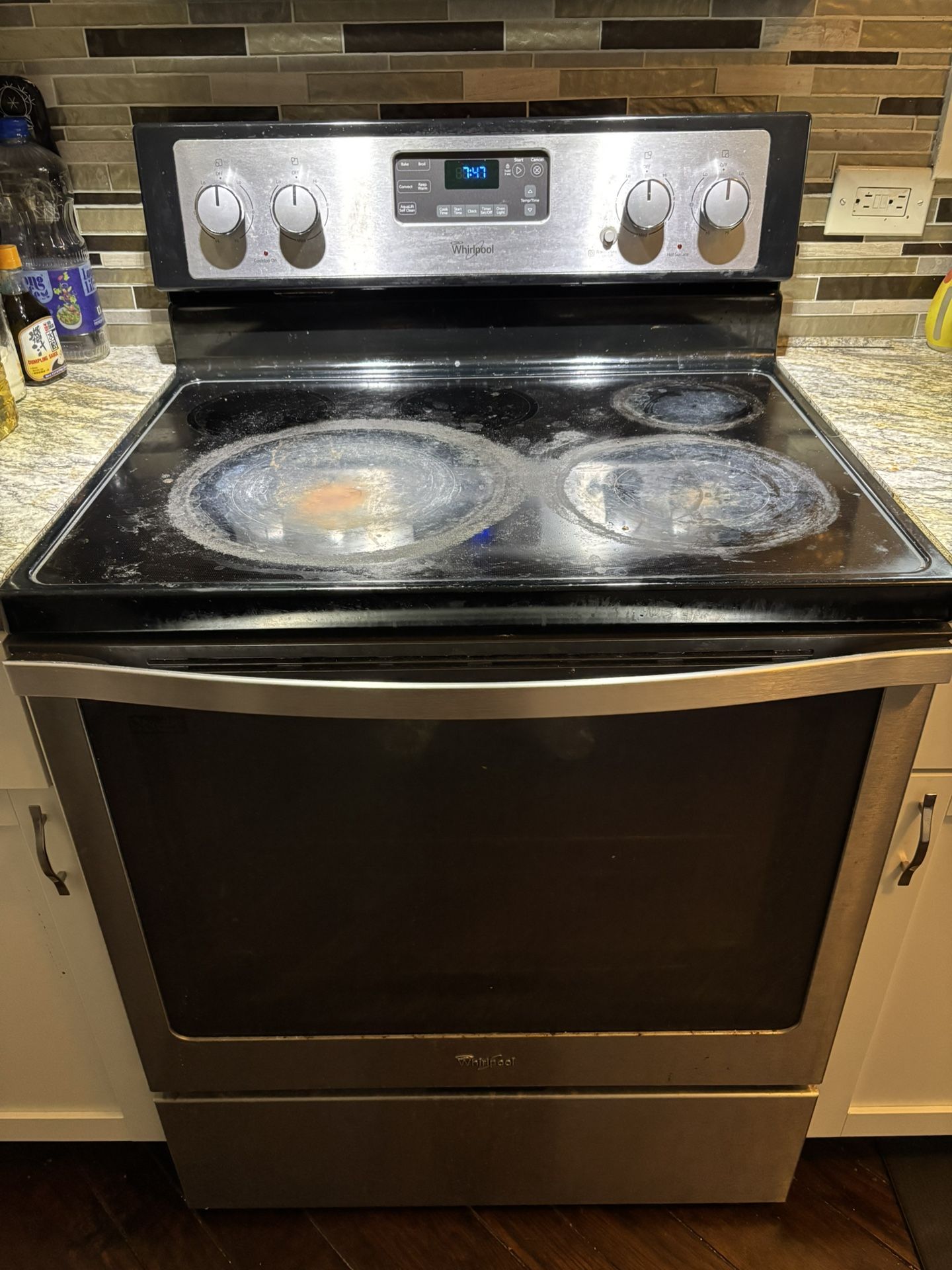 Whirlpool electric range