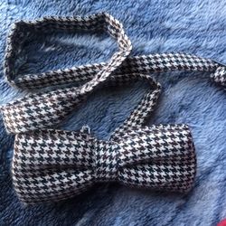 Plaid Bow Tie H&M