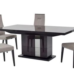 Heritage 77" 6-Piece Dining Set