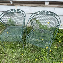 Iron Porch Chairs 