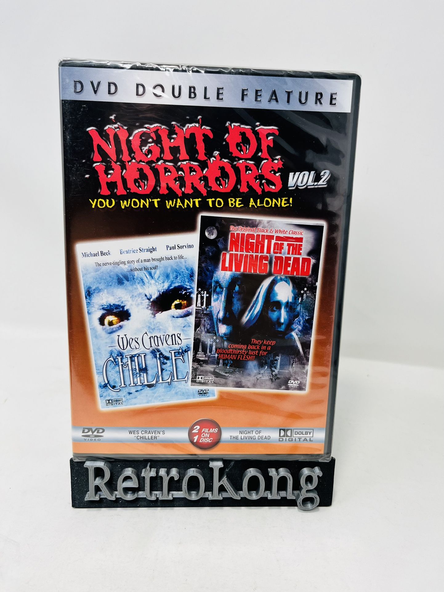 Wes Craven Chilled + Night Of The Living Dead DVD: BRAND NEW HORROR