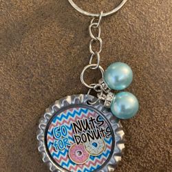 Donut Keychain