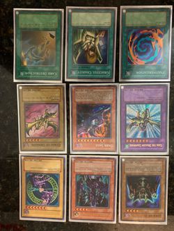 Holographic YU-GI-OH cards