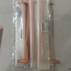 rosegold  10inch hadles 