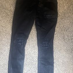Black MX1 Amiri Jeans