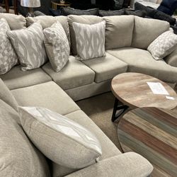 Cuddler Style Nice Sectional