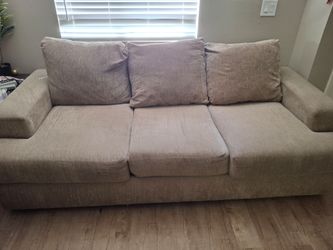 Beige sofas,