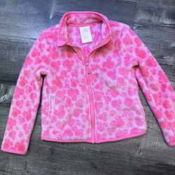 Disney Minnie Mouse Pink Zip Kid Jacket 