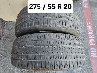 275 / 55 R 20 (2) TIRES BRIDGESTONE