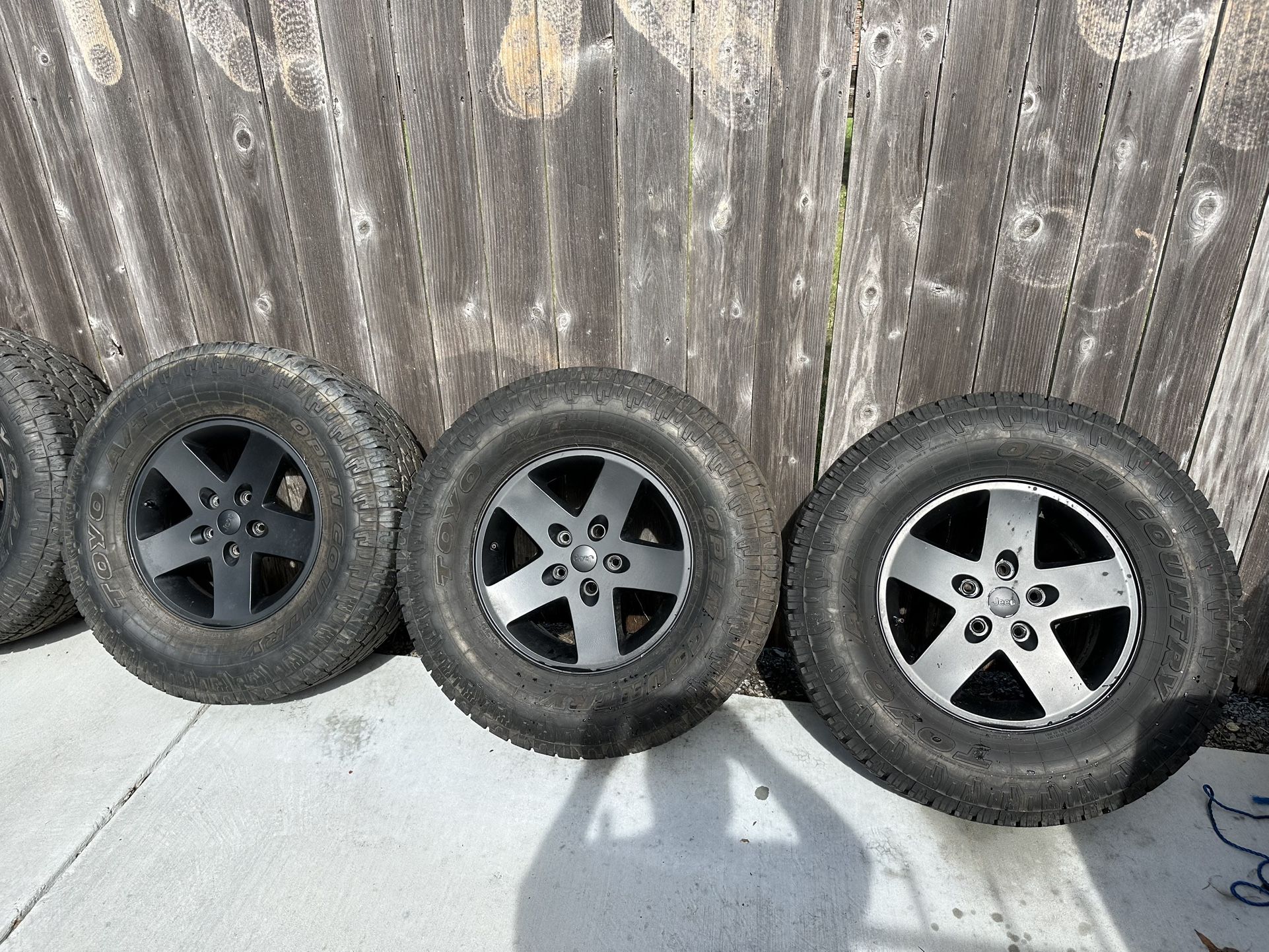 Jeep OEM Rims and Tires For Sale