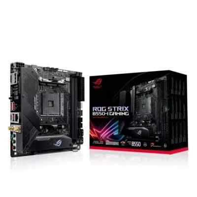 ASUS ROG Strix B550-I Gaming motherboard.