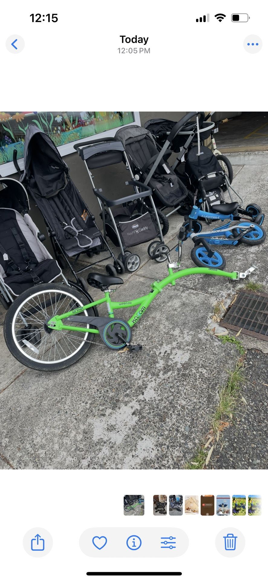 Weeride | Co-Pilot Child Bike Trailer