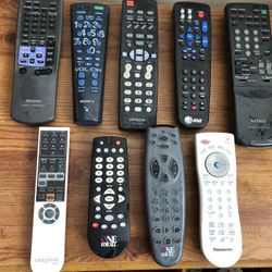 remote controls for TV, etc., any for $5