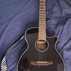 Black Ibanez Acoustic Electric