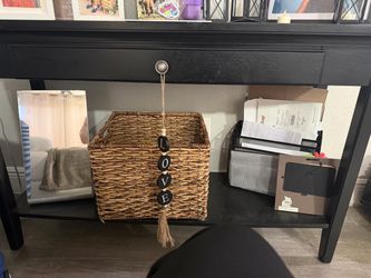 Console table for the entrance