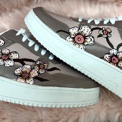 Custom Cherry Blossom Sneakers