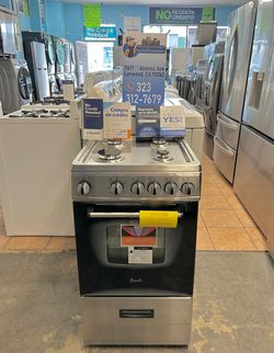 Avanti Stove 20" Stainless Steel New