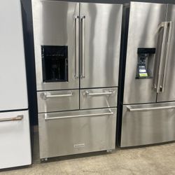 KitchenAid five door French door refrigerator FU10V
