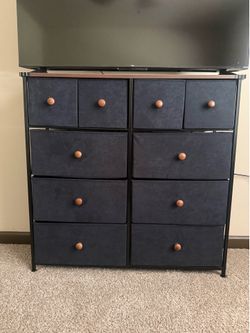 Navy Blue Dresser