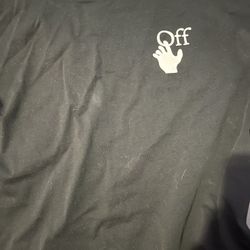 Off white shirt Large