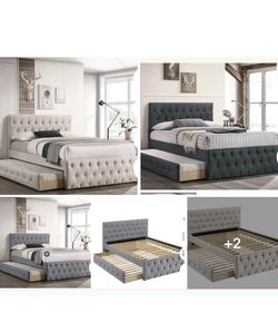Full Bed with Twin not including mattress