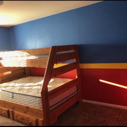 Wooden Bunk bed