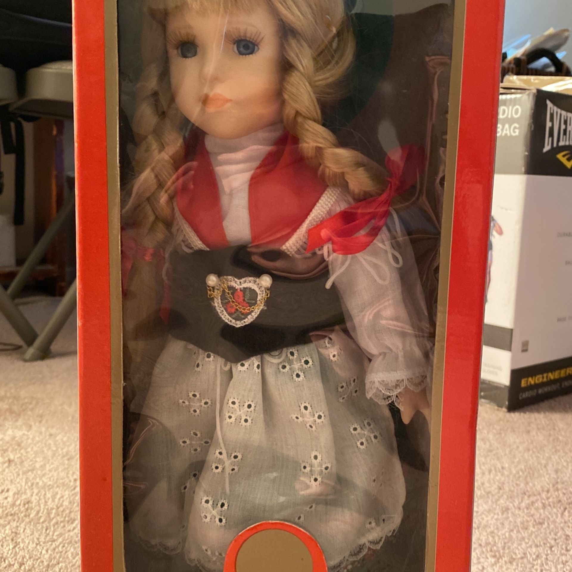 Authentic German Girl Porcelain Doll