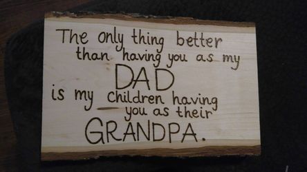 Wood burning Art