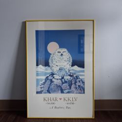 William Kimura "The Nightwatchers" 1979 Painting 