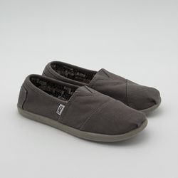 Toms Classics Ash Canvas Slip On Youth 1.5