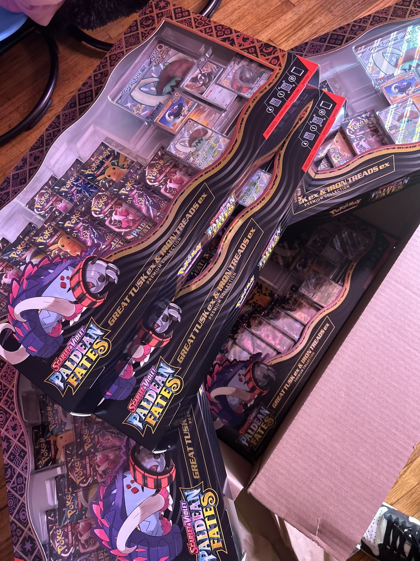 Paldean Fates Great Tusk Box