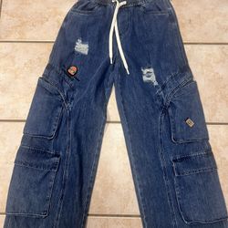Woo D Baggy Japanese Jeans Nwt