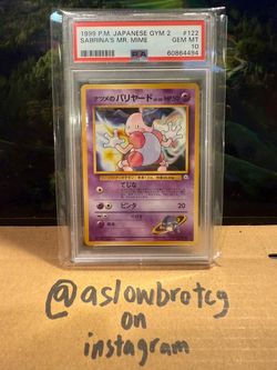 Graded pokemon cards
