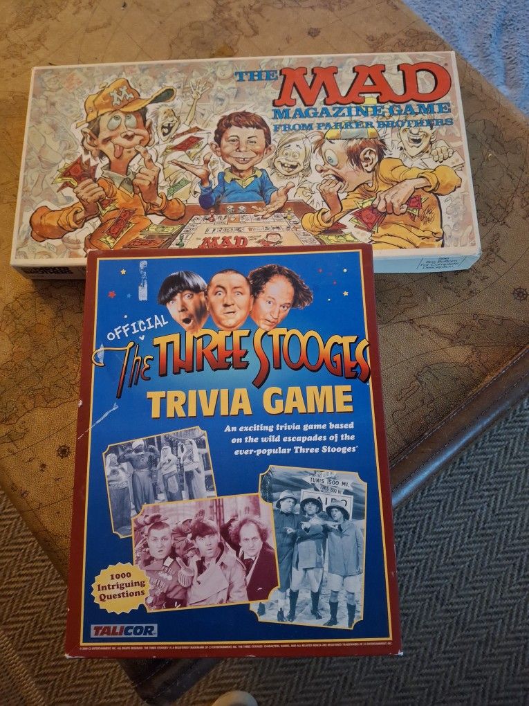 Two Vintage Board Games