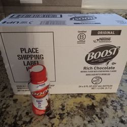 Boost Nutritional Drink- Vanilla Or Chocolate 