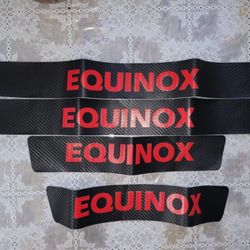 For Chevy Equinox Door Sill Protector  Carbon Fiber Sticker