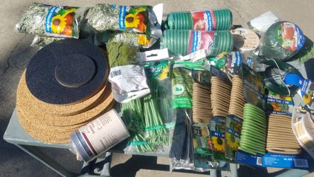Large box of Garden Supply