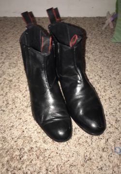 Black men’s Balletfolklorico dance boots 12/13 not sure
